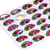 Volcano Navette Shape High Quality Glass Pointed Back Fancy Rhinestones WholesaleRhinestone